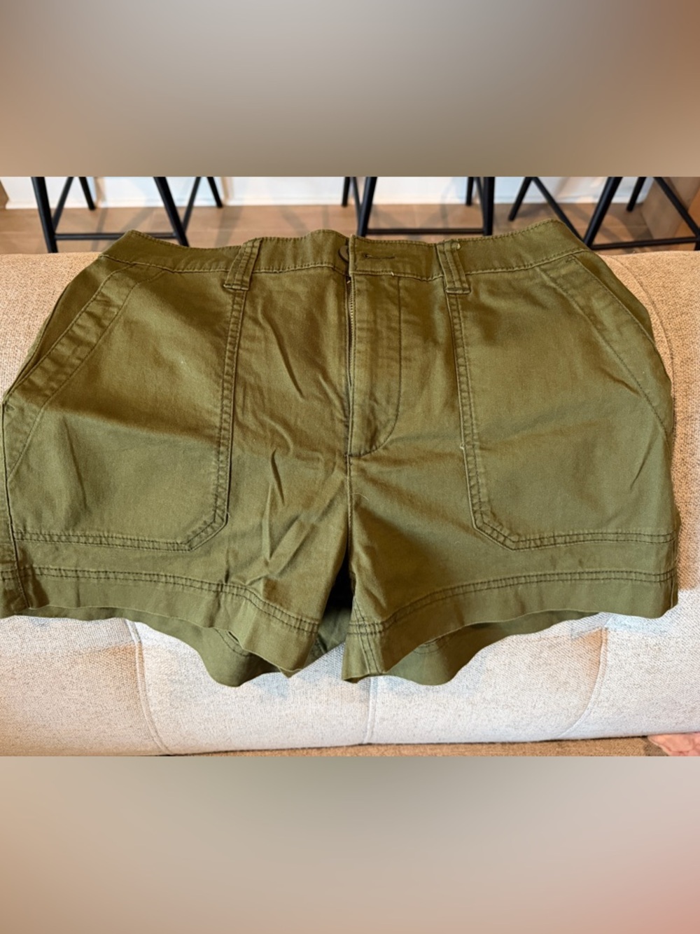 Old Navy Olive Green Utility Shorts